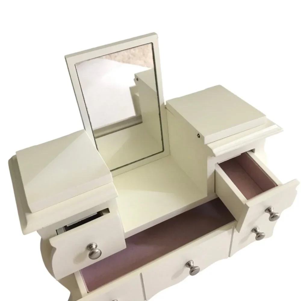 Pottery Barn Kids Jewelry Box White 10